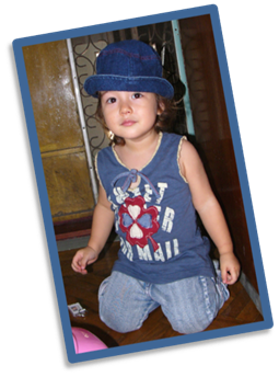 Reian wearing a hat